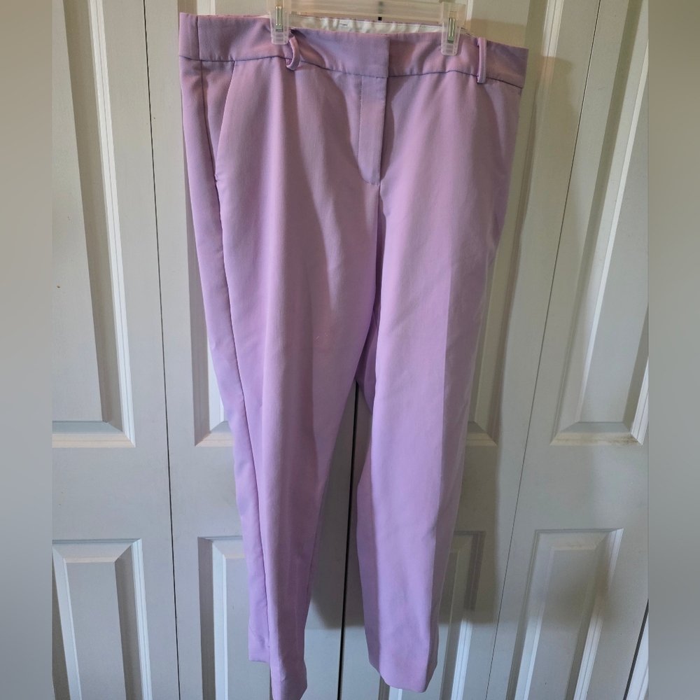 Talbots Lilac Hampshire Ankle Pant